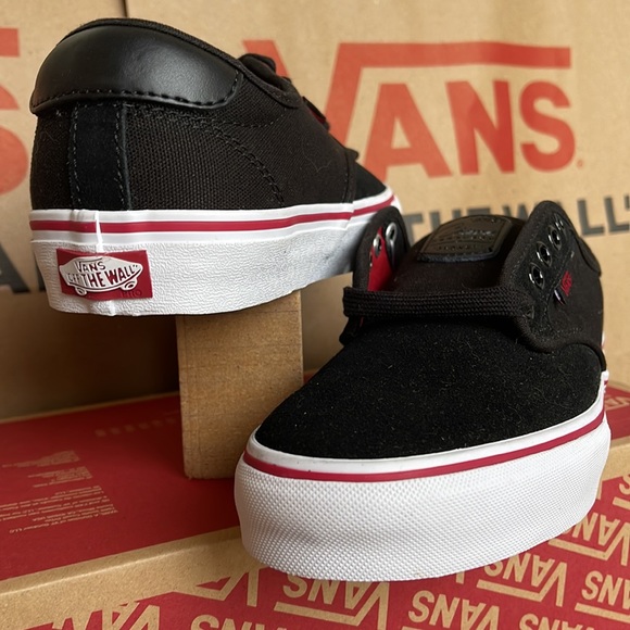 Vans Chima Ferguson Pro Black/White/Chili Pepper sneakers WMNS - Picture 10 of 16